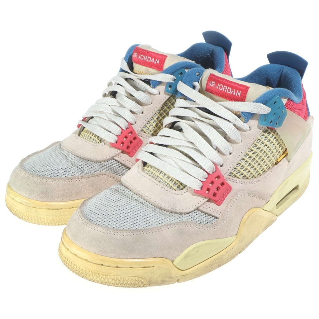 NIKE(ナイキ) ×UNION AIR JORDAN 4 GUAVA ICE DC9533-800 ユニオン エアジョーダン4 グァバアイス ハイカットスニーカー マルチ US11/28cm