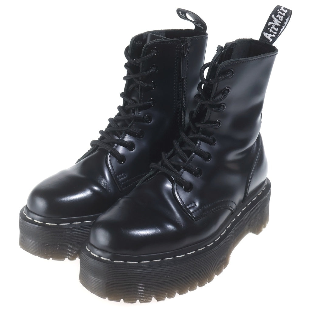 Dr.Martens(ドクターマーチン) JADON WS ジェイドン ホワイトステッチ 8ホール レースアップ レザーブーツ ブラック