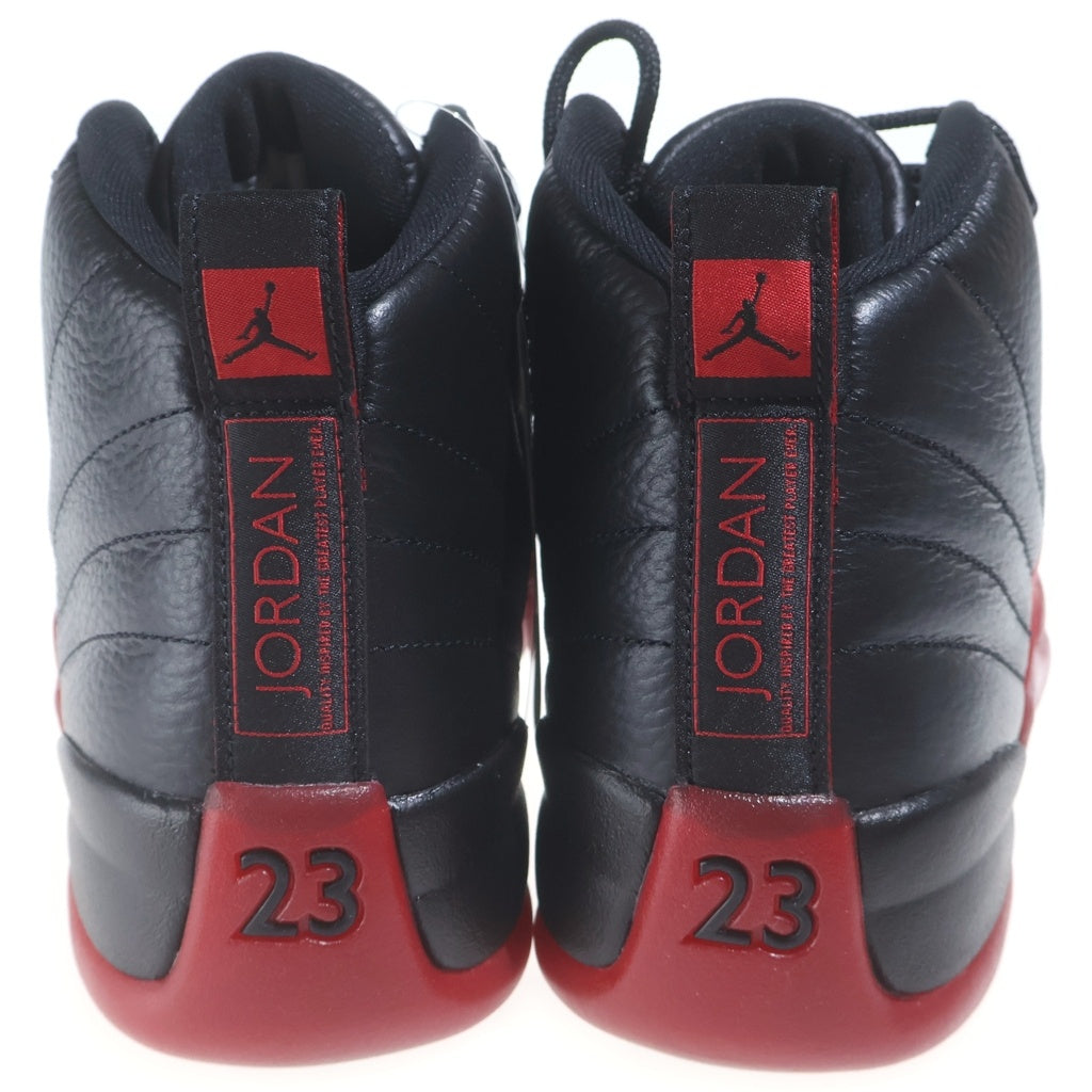 NIKE(ナイキ) AIR JORDAN 12 RETRO CT8013-002 エアジョーダン12 レトロ ハイカットスニーカー ブラック/レッド US9/27cm