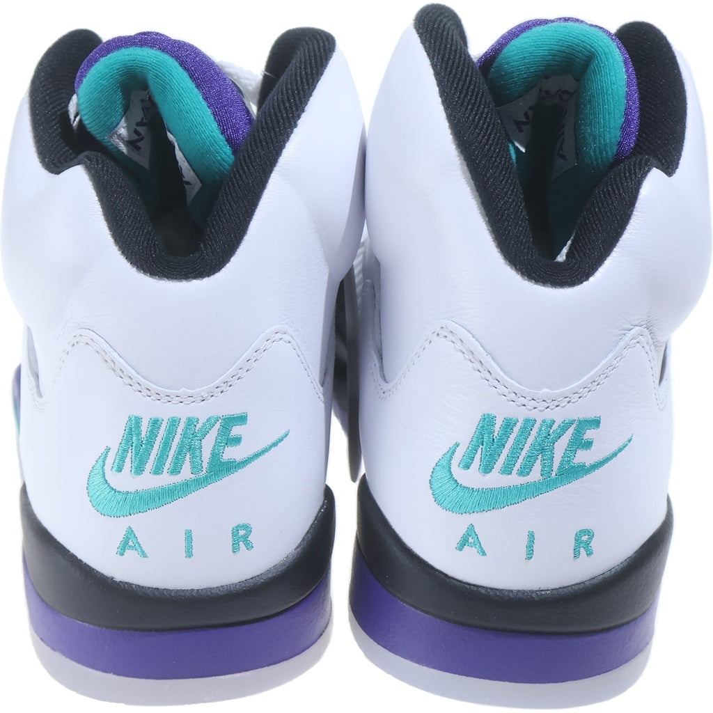 NIKE(ナイキ) AIR JORDAN 5 RETRO GRAPE HQ7978-100 エアジョーダン5 レトロ グレープ ハイカットスニーカー ホワイト/パープル US9/27cm