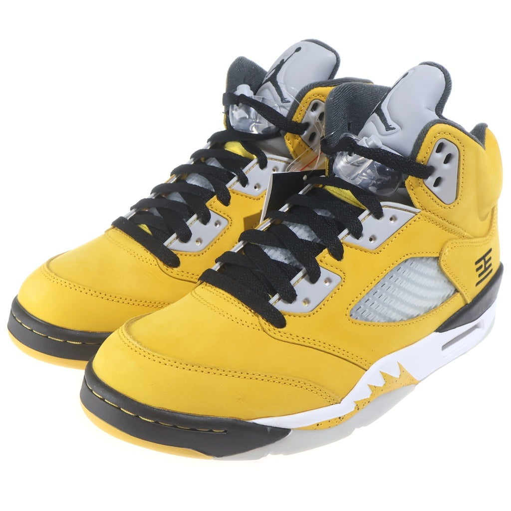 NIKE(ナイキ) AIR JORDAN 5 RETRO TOKYO 23 IO3372-700 エアジョーダン5 レトロ 東京23 ハイカットスニーカー イエロー US8.5/26.5cm