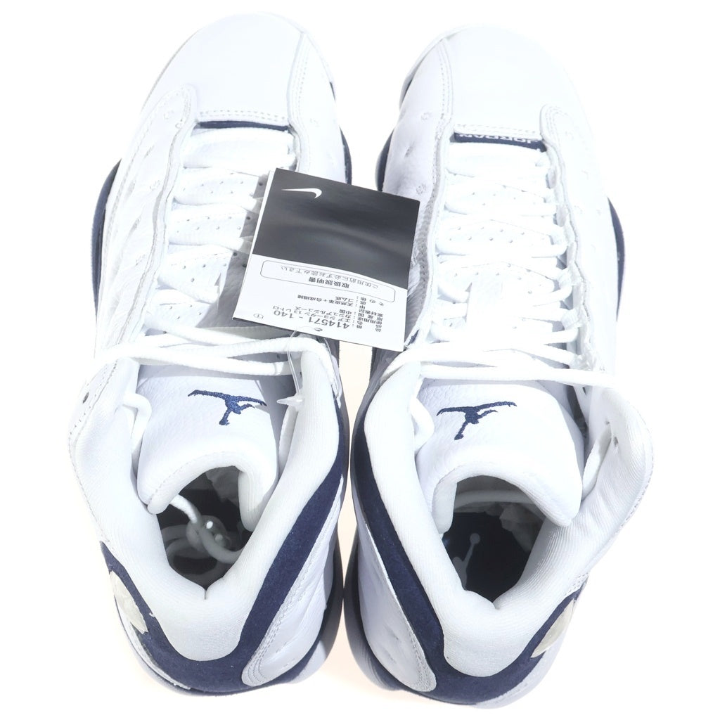 NIKE(ナイキ) AIR JORDAN 13 RETRO 414571-140 エアジョーダン13 レトロ ハイカットスニーカー ホワイト/ネイビー US8.5/26.5cm