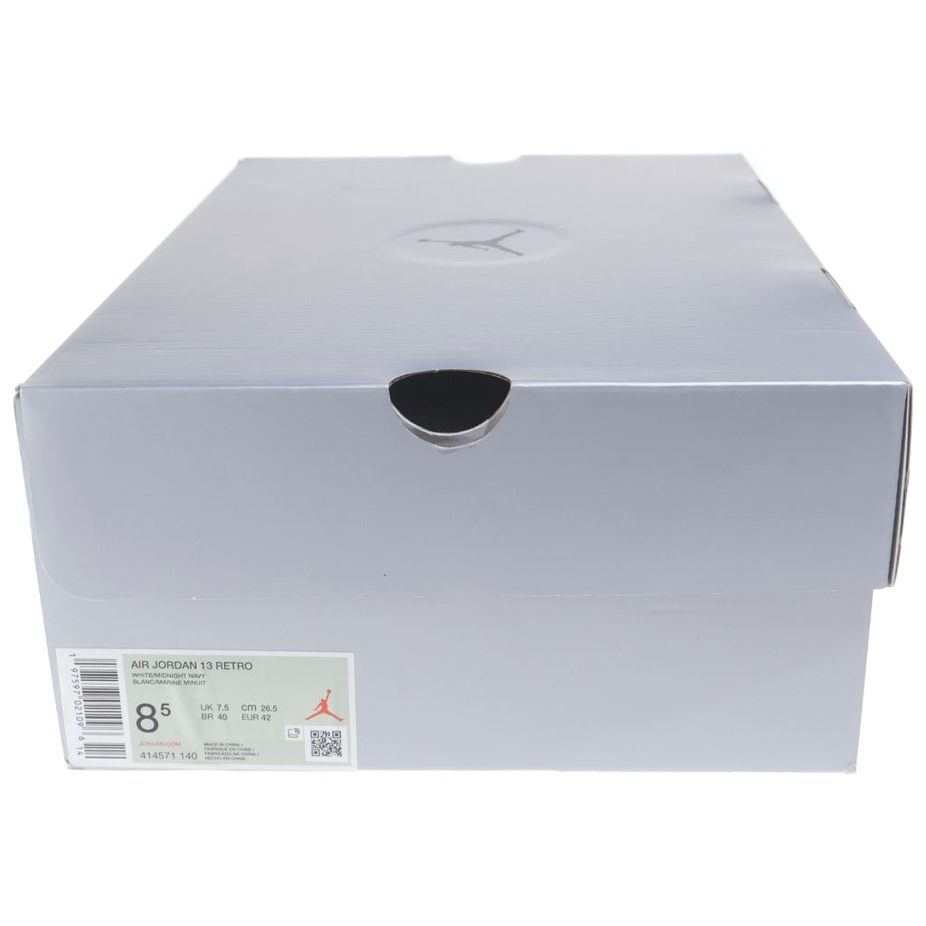 NIKE(ナイキ) AIR JORDAN 13 RETRO 414571-140 エアジョーダン13 レトロ ハイカットスニーカー ホワイト/ネイビー US8.5/26.5cm