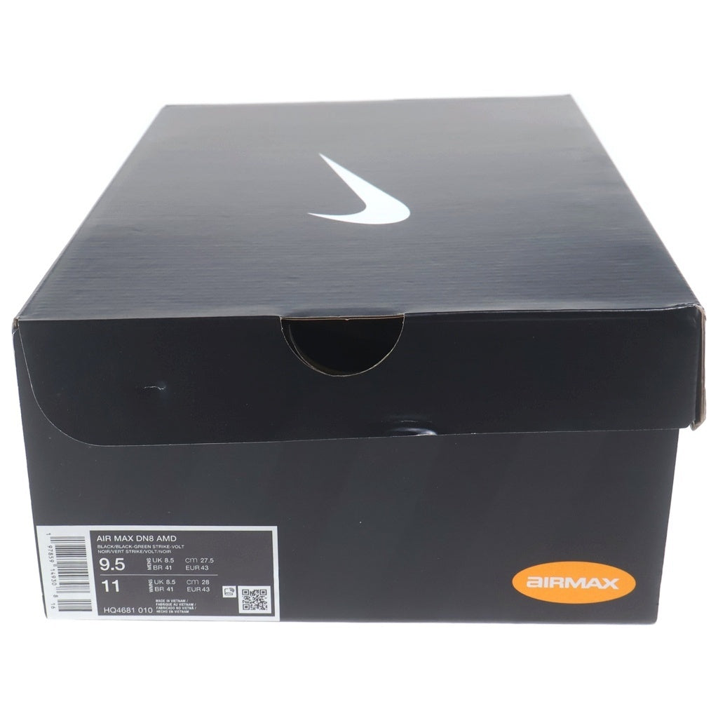 NIKE(ナイキ) AIR MAX DN8 BLACK GREEN STRIKE VOLT HQ4681-010 エアマックスDN8 ローカットスニーカー ブラック/グリーン US9.5/27.5cm