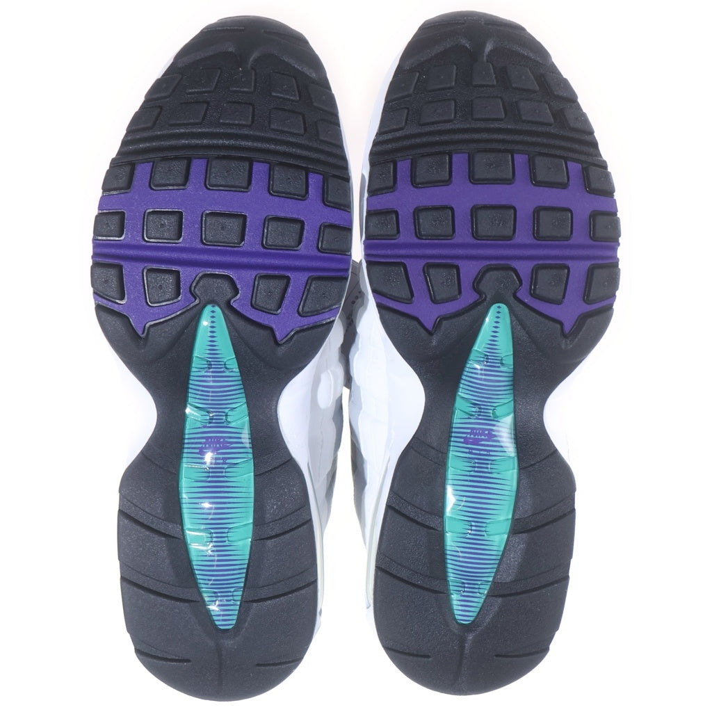 NIKE(ナイキ) WMNS AIR MAX 95 BIG BUBBLE HJ5996-100 ウィメンズ エアマックス ビッグバブル ローカットスニーカー グレー US10.5/27.5cm レディース