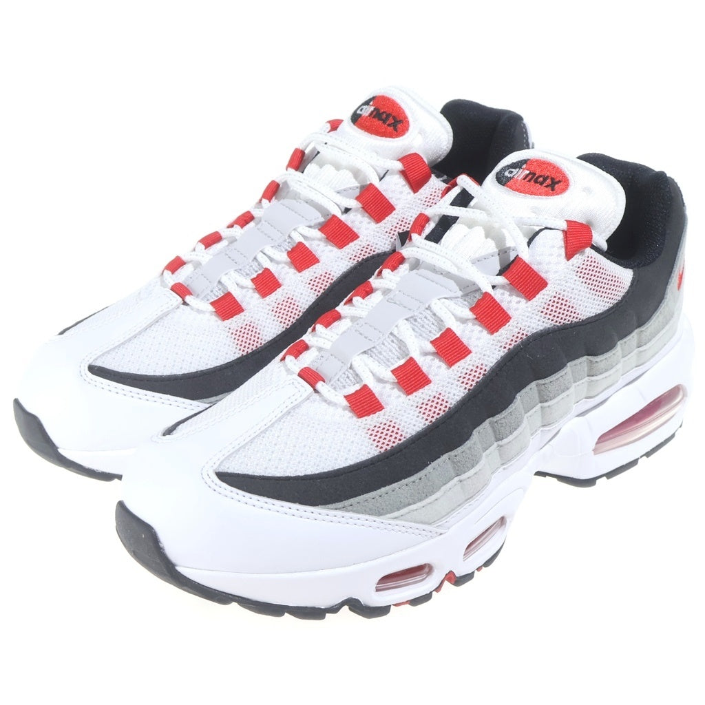 NIKE(ナイキ) AIR MAX95 OG BIG BUBBLE PRM COMET IB7862-100 エアマックス95 ビッグバブル コメット ローカットスニーカー レッド/ホワイト US9/27cm