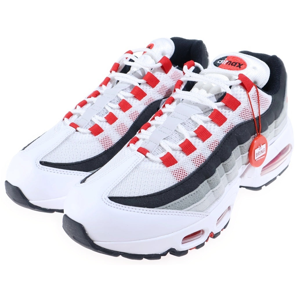 NIKE(ナイキ) AIR MAX95 OG BIG BUBBLE PRM COMET IB7862-100 エアマックス95 ビッグバブル コメット ローカットスニーカー レッド/ホワイト US9/27cm