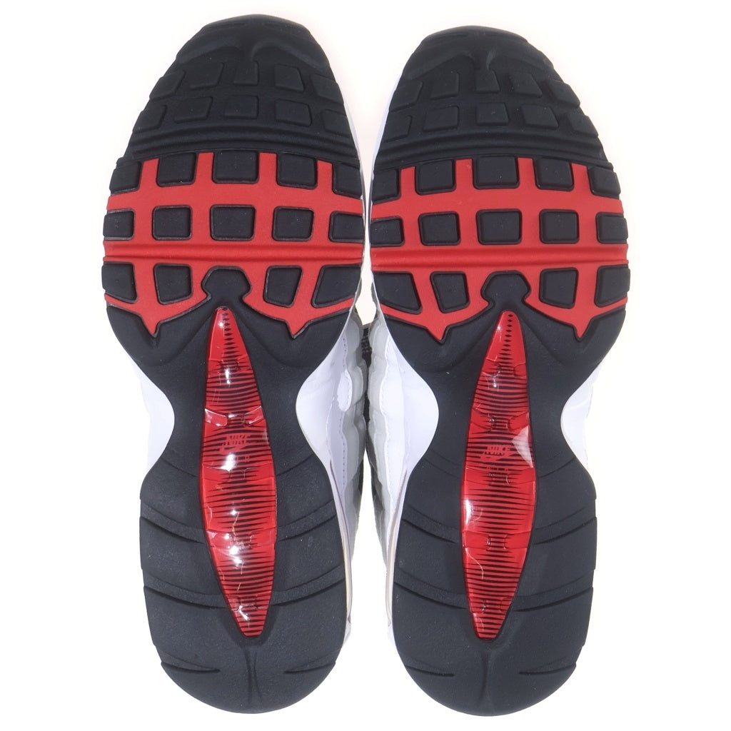 NIKE(ナイキ) AIR MAX95 OG BIG BUBBLE PRM COMET IB7862-100 エアマックス95 ビッグバブル コメット ローカットスニーカー レッド/ホワイト US9/27cm