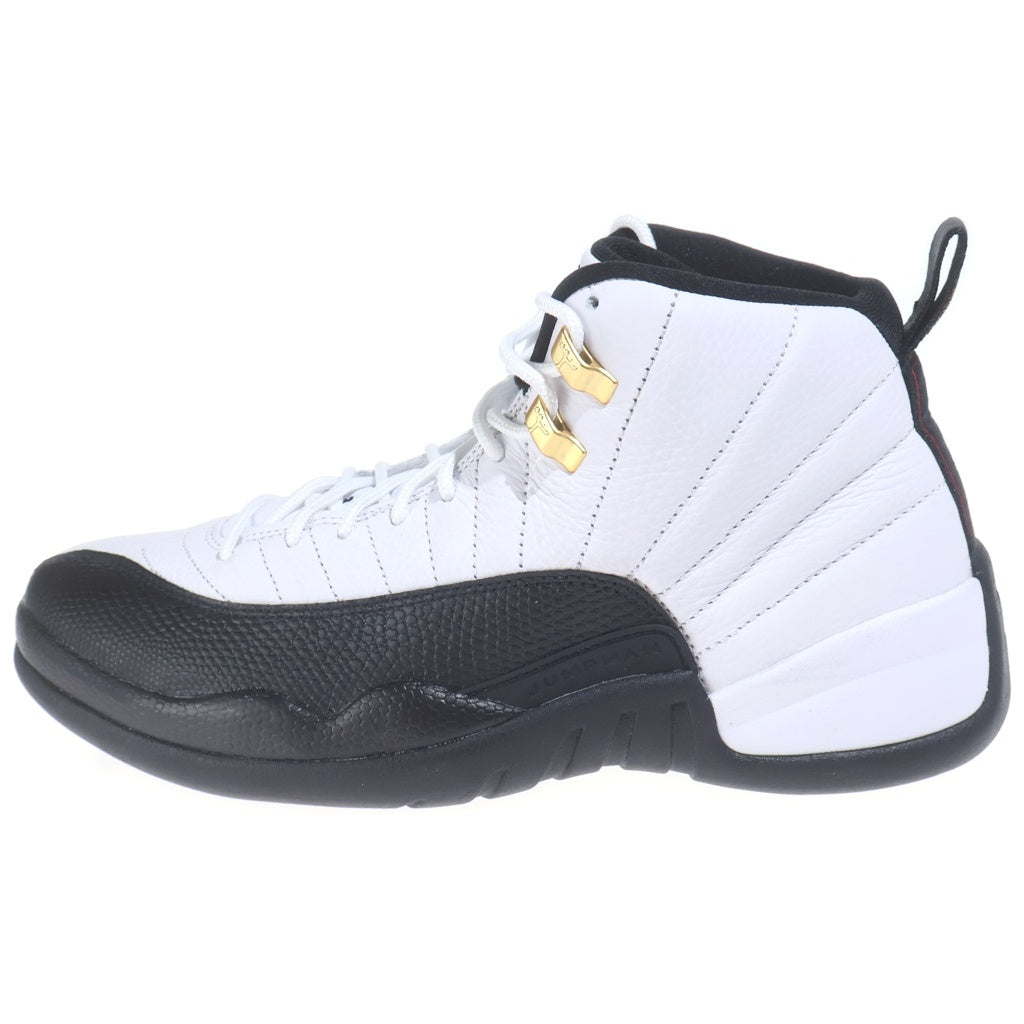 NIKE(ナイキ) AIR JORDAN 12 RETRO OG TAXI CT8013-117 エアジョーダン12 レトロ タクシー ハイカットスニーカー ホワイト/ブラック US9/27cm