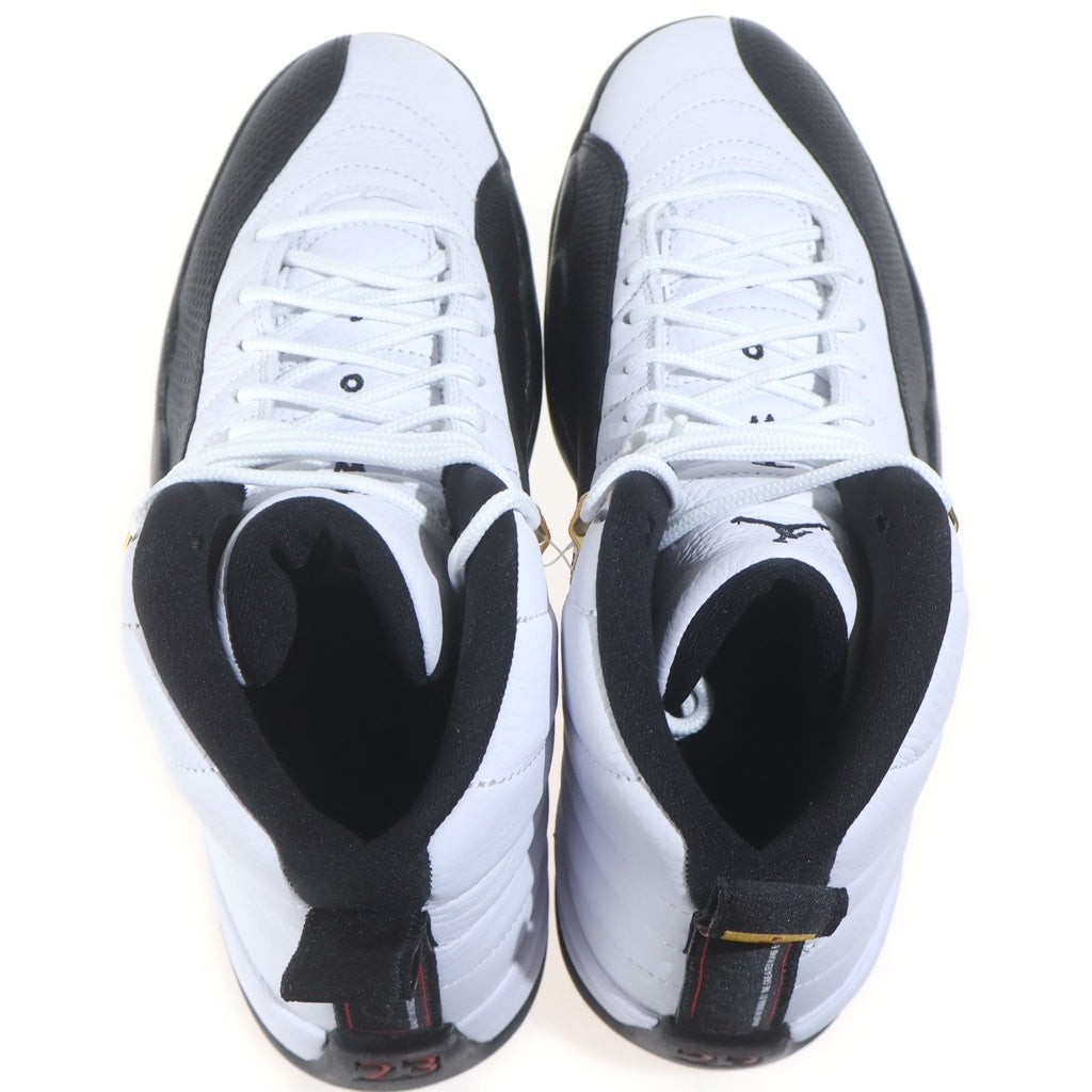 NIKE(ナイキ) AIR JORDAN 12 RETRO OG TAXI CT8013-117 エアジョーダン12 レトロ タクシー ハイカットスニーカー ホワイト/ブラック US9/27cm