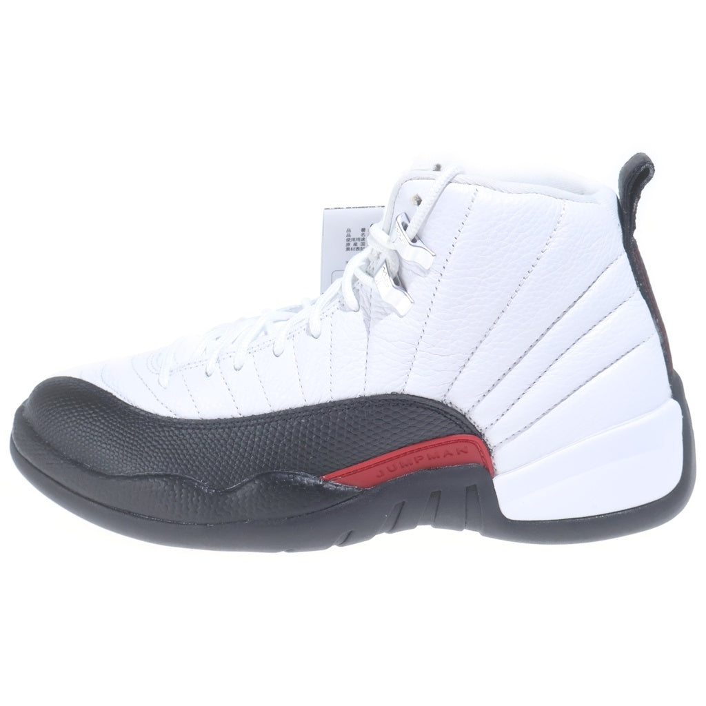 NIKE(ナイキ) AIR JORDAN 12 RETRO TAXI FLIP CT8013-162 エアジョーダン12 レトロ タクシーフリップ ハイカットスニーカー ホワイト/ブラック US8.5/26.5cm