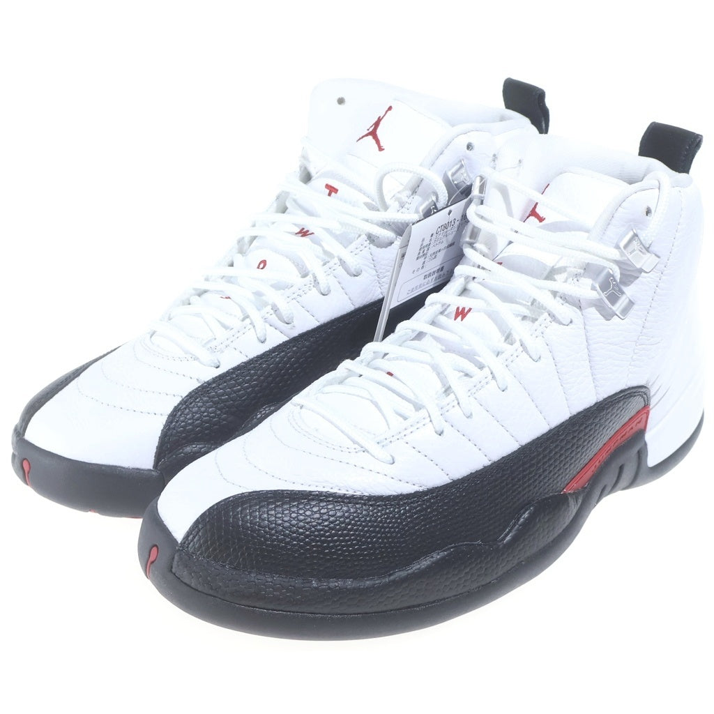 NIKE(ナイキ) AIR JORDAN 12 RETRO TAXI FLIP CT8013-162 エアジョーダン12 レトロ タクシーフリップ ハイカットスニーカー ホワイト/ブラック US8.5/26.5cm
