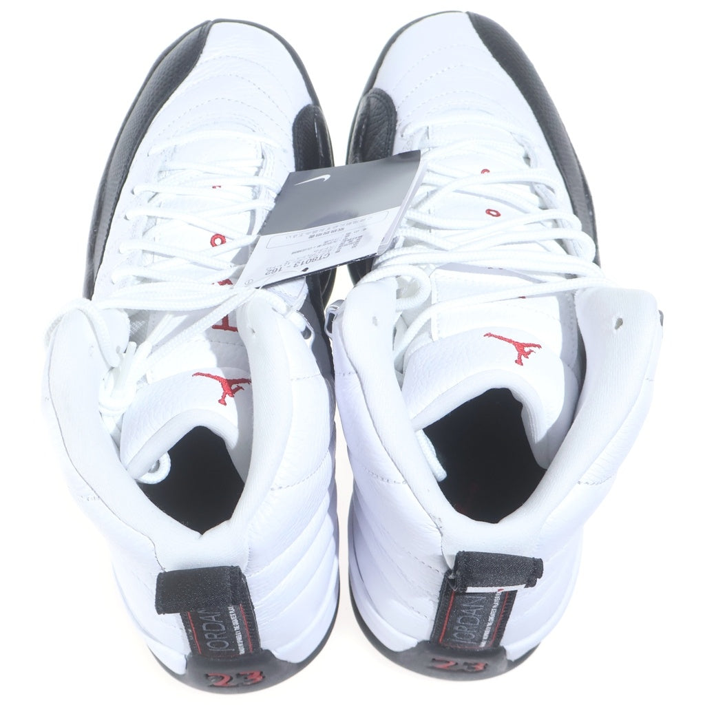 NIKE(ナイキ) AIR JORDAN 12 RETRO TAXI FLIP CT8013-162 エアジョーダン12 レトロ タクシーフリップ ハイカットスニーカー ホワイト/ブラック US8.5/26.5cm