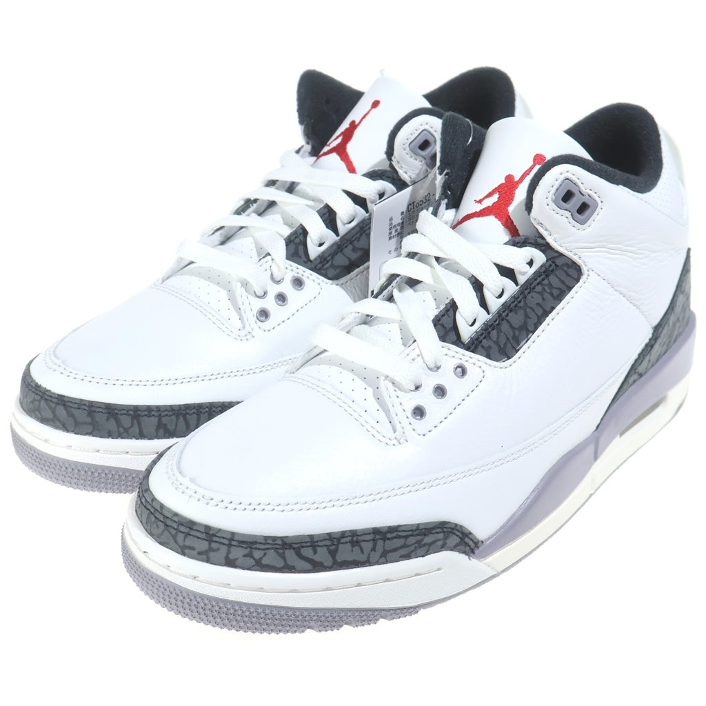 NIKE(ナイキ) AIR JORDAN 3 RETRO CEMENT GREY CT8532-106 エアジョーダン3 レトロ セメント ローカットスニーカー ホワイト/グレー US8.5/26.5cm