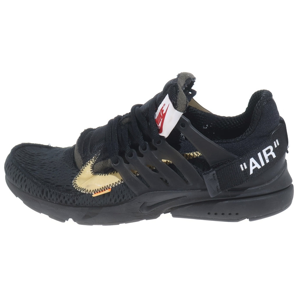 NIKE(ナイキ) ×OFF-WHITE AIR PRESTO オフホワイト エアプレスト ローカットスニーカー シューズ ブラック US10/28cm AA3830-002