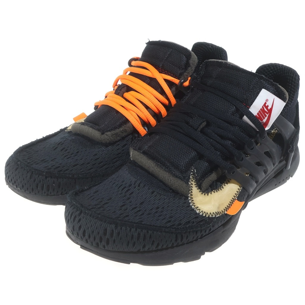 NIKE(ナイキ) ×OFF-WHITE AIR PRESTO オフホワイト エアプレスト ローカットスニーカー シューズ ブラック US10/28cm AA3830-002