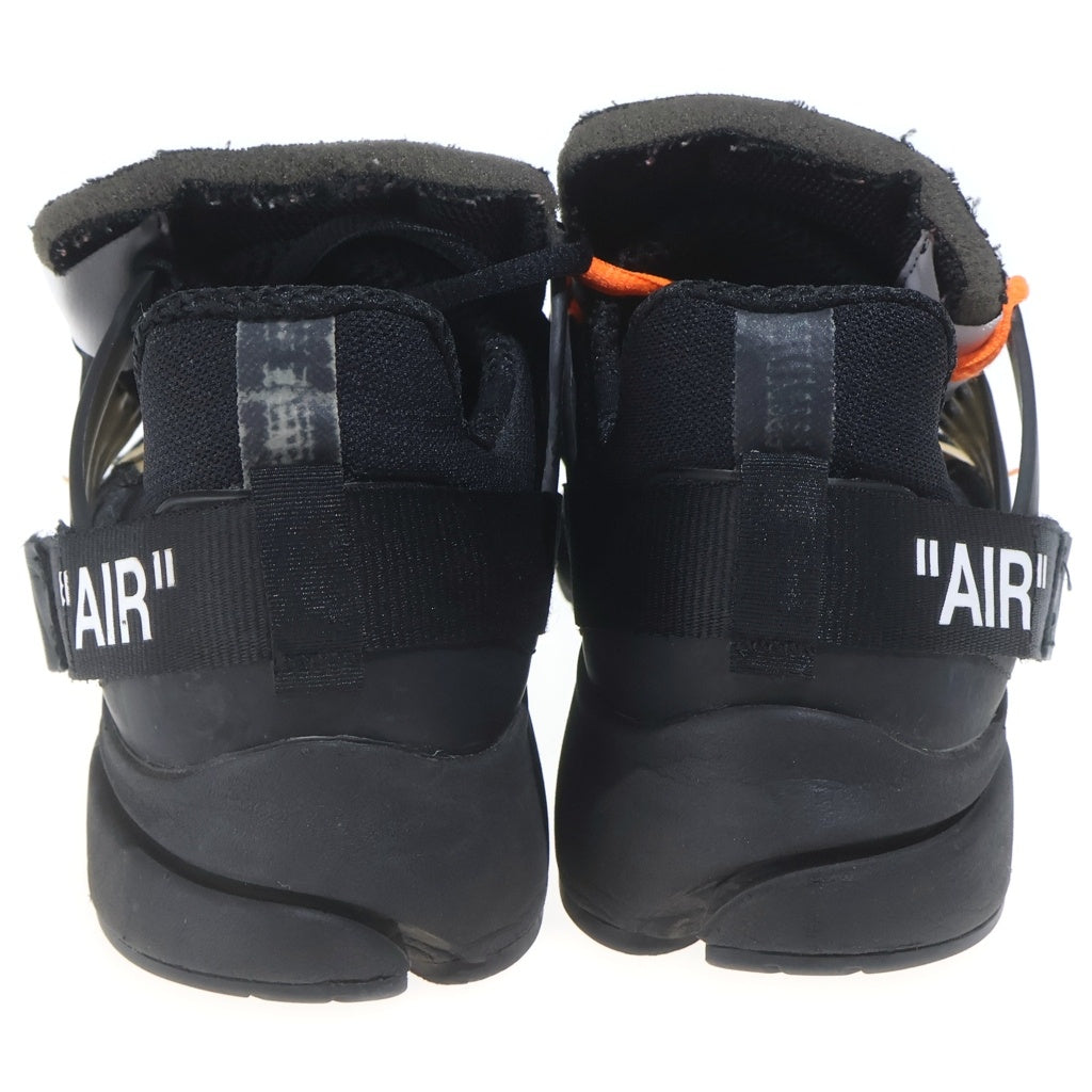 NIKE(ナイキ) ×OFF-WHITE AIR PRESTO オフホワイト エアプレスト ローカットスニーカー シューズ ブラック US10/28cm AA3830-002