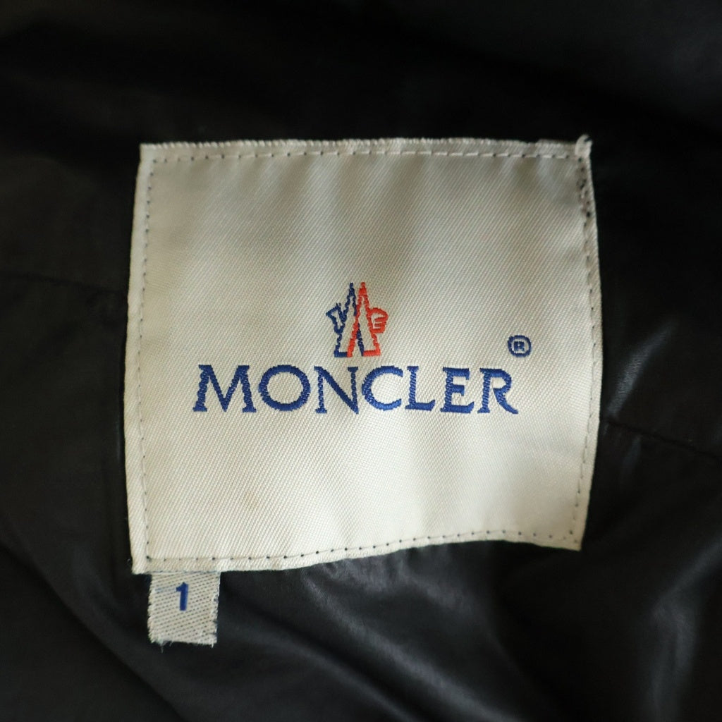 MONCLER(モンクレール) K2 SPECIAL マルチパッチデザイン ドローコード付き フラップポケット ボタン ダウン ジャケット ブラック Z6H0183