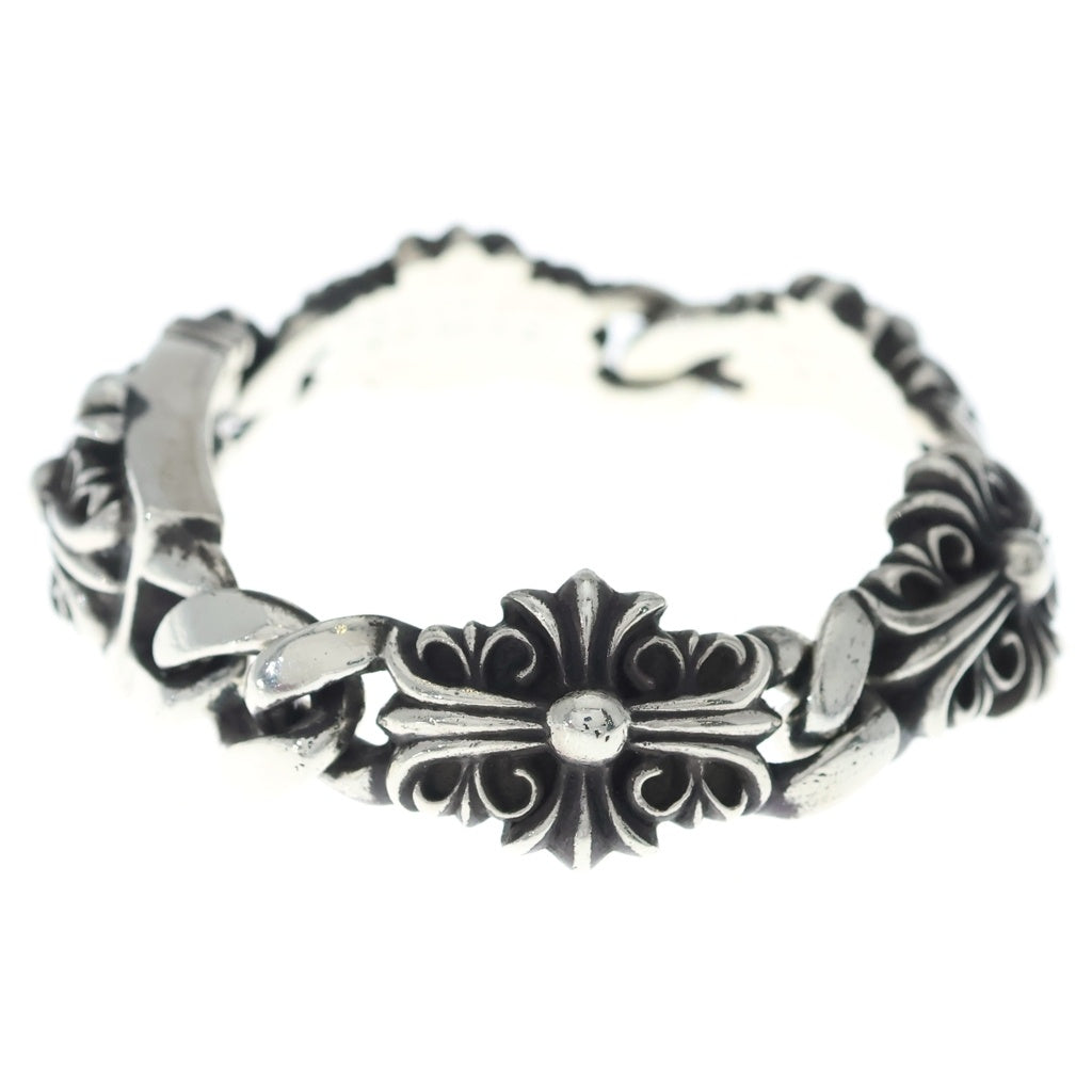 CHROME HEARTS(クロムハーツ) KEEPER LINK キーパーリンク シルバーブレスレット 4LINK BCA400