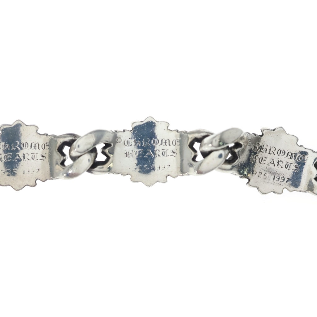 CHROME HEARTS(クロムハーツ) KEEPER LINK キーパーリンク シルバーブレスレット 4LINK BCA400