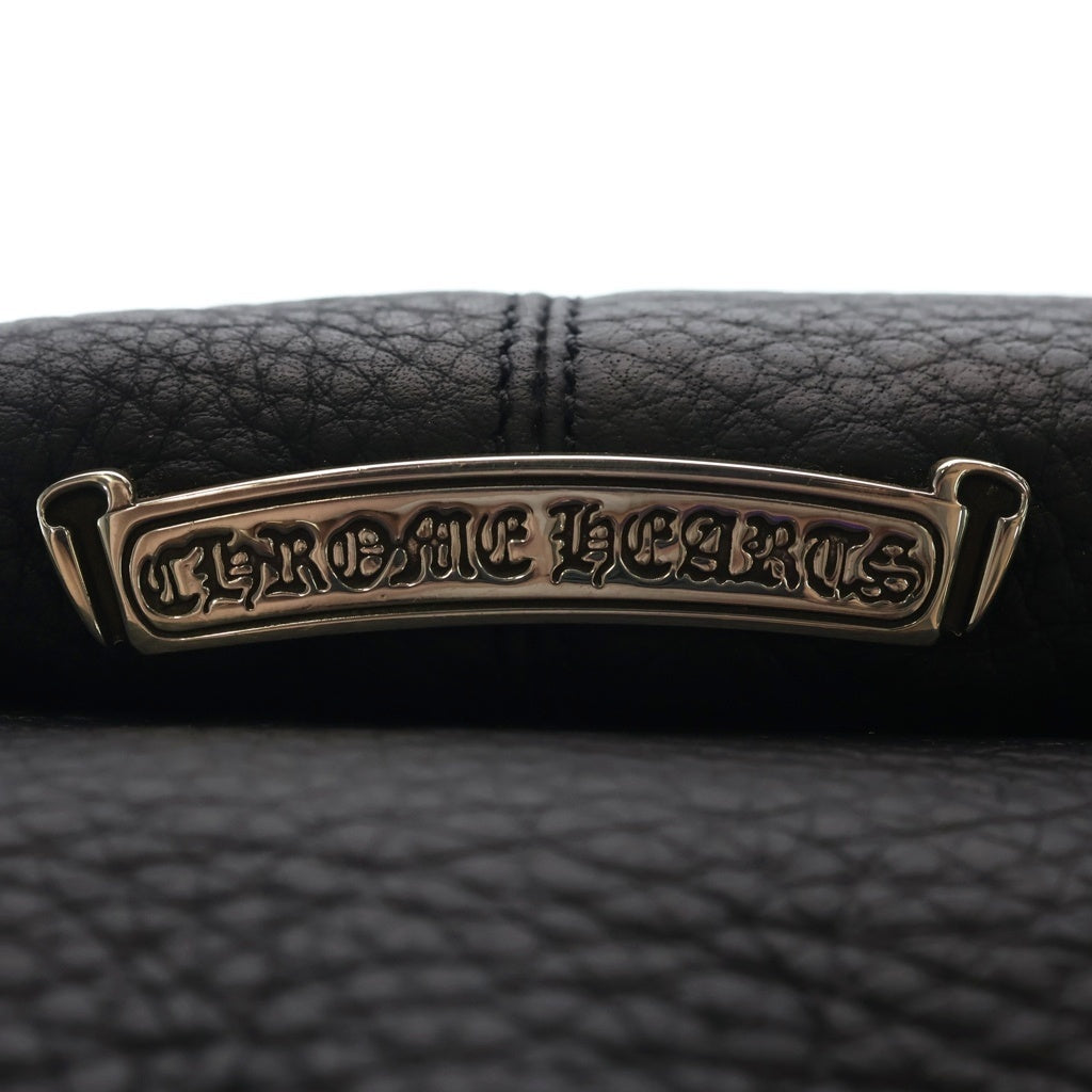 CHROME HEARTS(クロムハーツ) #1 SNAT PACK スナットパック ダガージップ ガンスリンガーベルト レザーウエストバッグ ブラック BCA378