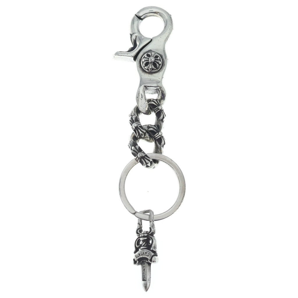 CHROME HEARTS(クロムハーツ) CLP CHN FANCY-S/ショート ファンシーリンク キーチェーン シルバー BCA071