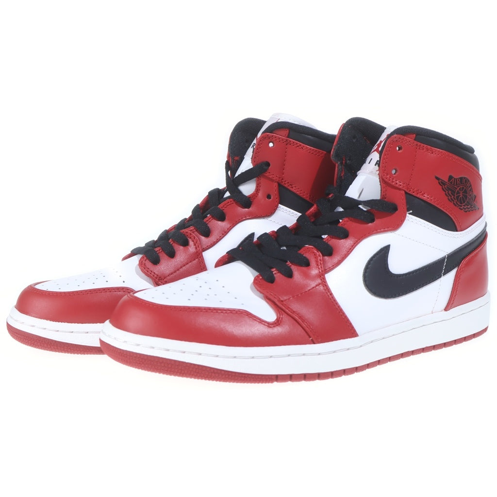 NIKE(ナイキ) AIR JORDAN1 RETRO HIGH CHICAGO 332550-163 エアジョーダン1 レトロ シカゴ ハイカットスニーカー レッド/ホワイト US10/28cm