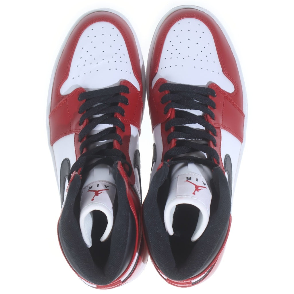 NIKE(ナイキ) AIR JORDAN1 RETRO HIGH CHICAGO 332550-163 エアジョーダン1 レトロ シカゴ ハイカットスニーカー レッド/ホワイト US10/28cm
