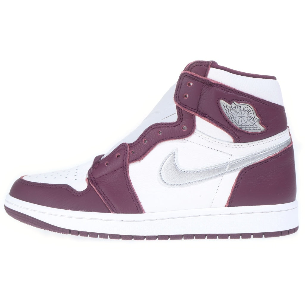 NIKE(ナイキ) AIR JORDAN1 HIGH OG BORDEAUX 555088-611エアジョーダン1 ボルドー ハイカットスニーカー ホワイト/ボルドー US9/27cm