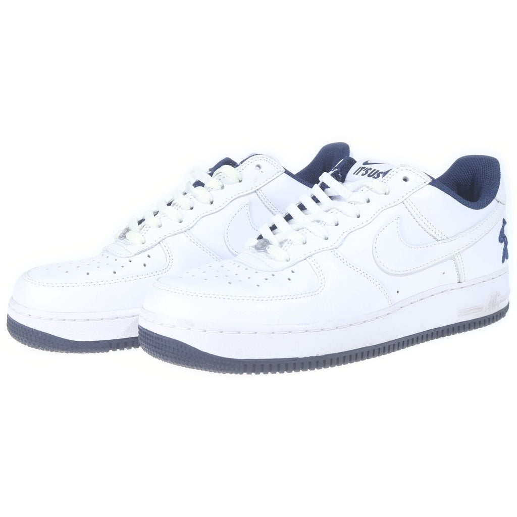 NIKE(ナイキ) ×Lil Yachty US FORCE1 LOW IB5720-100 リル・ヨッティ アスフォース1 ローカットスニーカー ホワイト US10/28cm