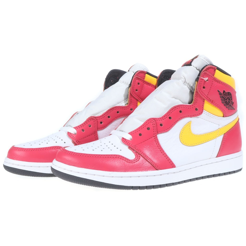 NIKE(ナイキ) AIR JORDAN1 HIGH OG LIGHT FUSION RED 555088-603 エアジョーダン1 ライトフュージョンレッド ハイカットスニーカー マルチ US9/27cm