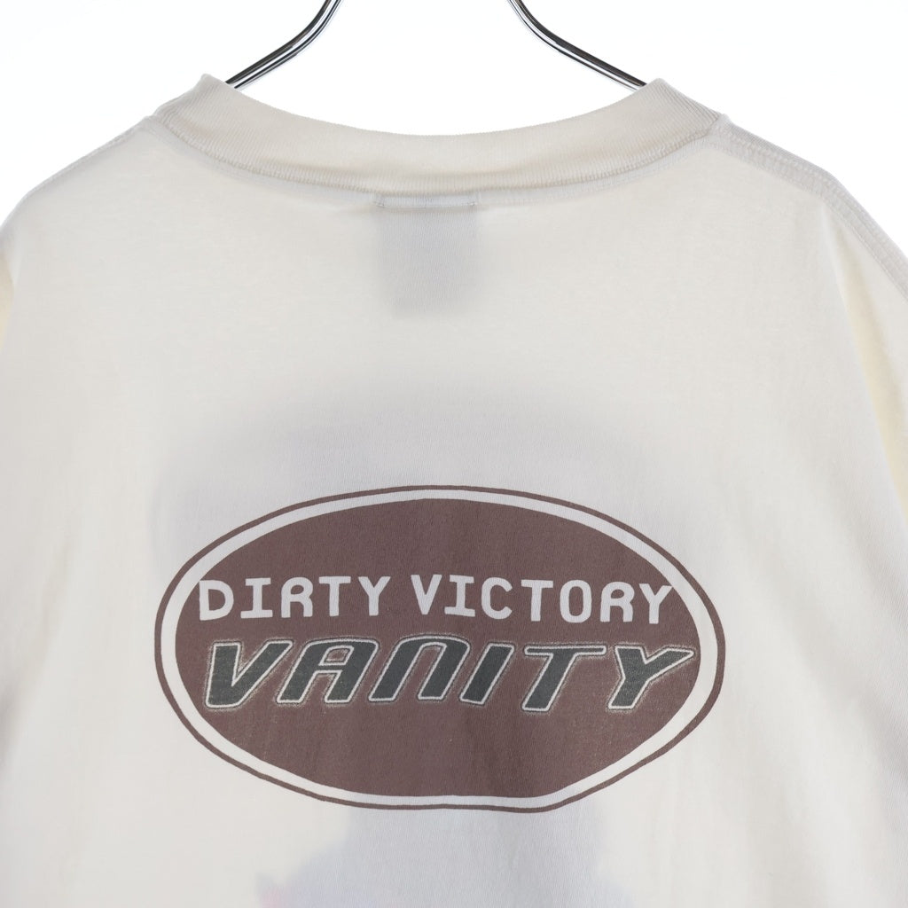 SAINT MICHAEL(セントマイケル) 24AW VANITY SS TEE ジーザスプリントTシャツ 半袖クルーネックカットソー ホワイト SM-YS1-0000-006