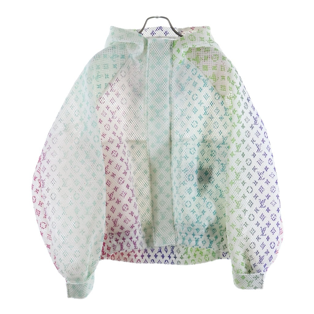 LOUIS VUITTON(ルイヴィトン) 22SS グラディエント モノグラム メッシュブルゾン フード付きジャケット マルチ RM221 KD2 HMB82E