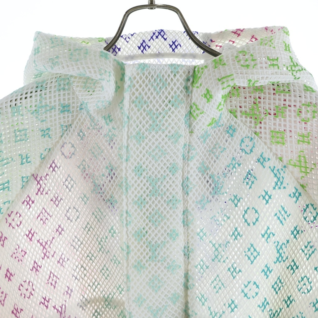 LOUIS VUITTON(ルイヴィトン) 22SS グラディエント モノグラム メッシュブルゾン フード付きジャケット マルチ RM221 KD2 HMB82E