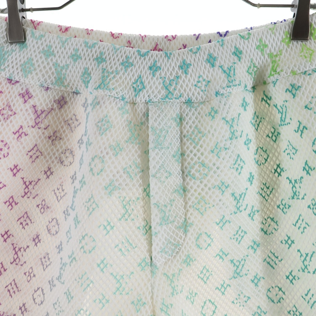 LOUIS VUITTON(ルイヴィトン) 22SS グラディエント モノグラム メッシュショーツ ハーフパンツ マルチ RM221 KD2 HMP83W