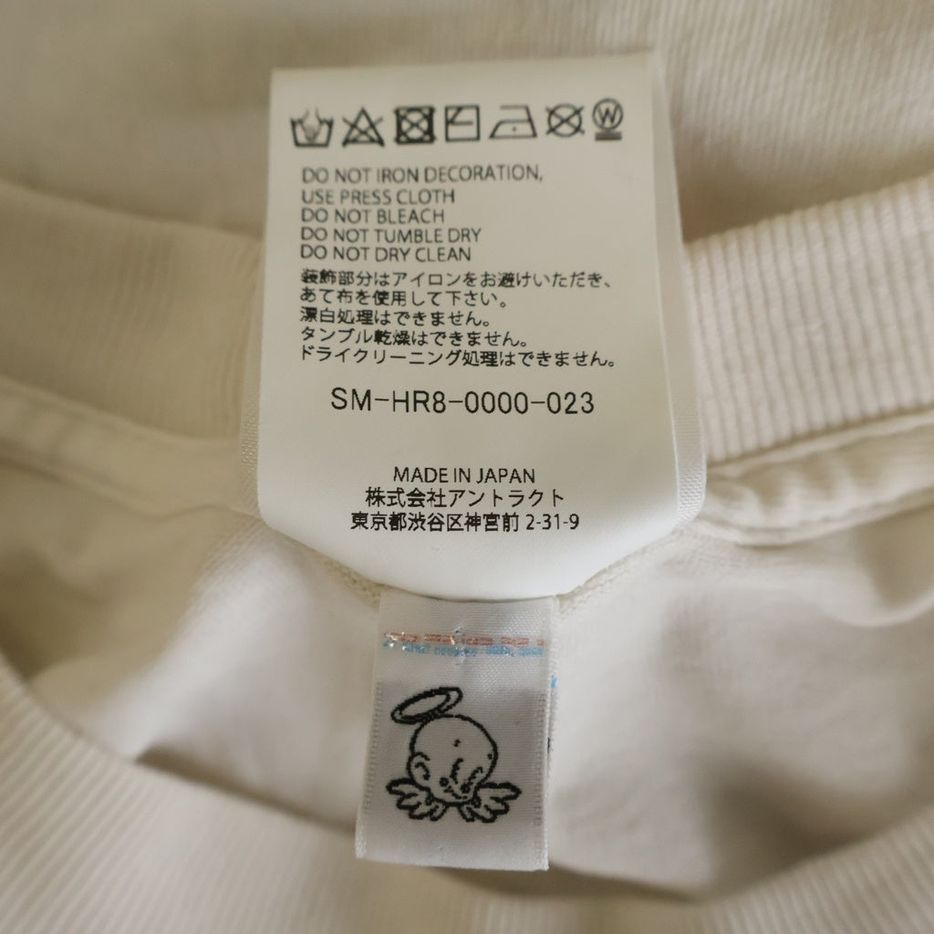 SAINT MICHAEL(セントマイケル) 25SS SAINT MX SS TEE WHITE デイオブザフリークス 半袖Tシャツ ホワイト SM-HR8-0000-023