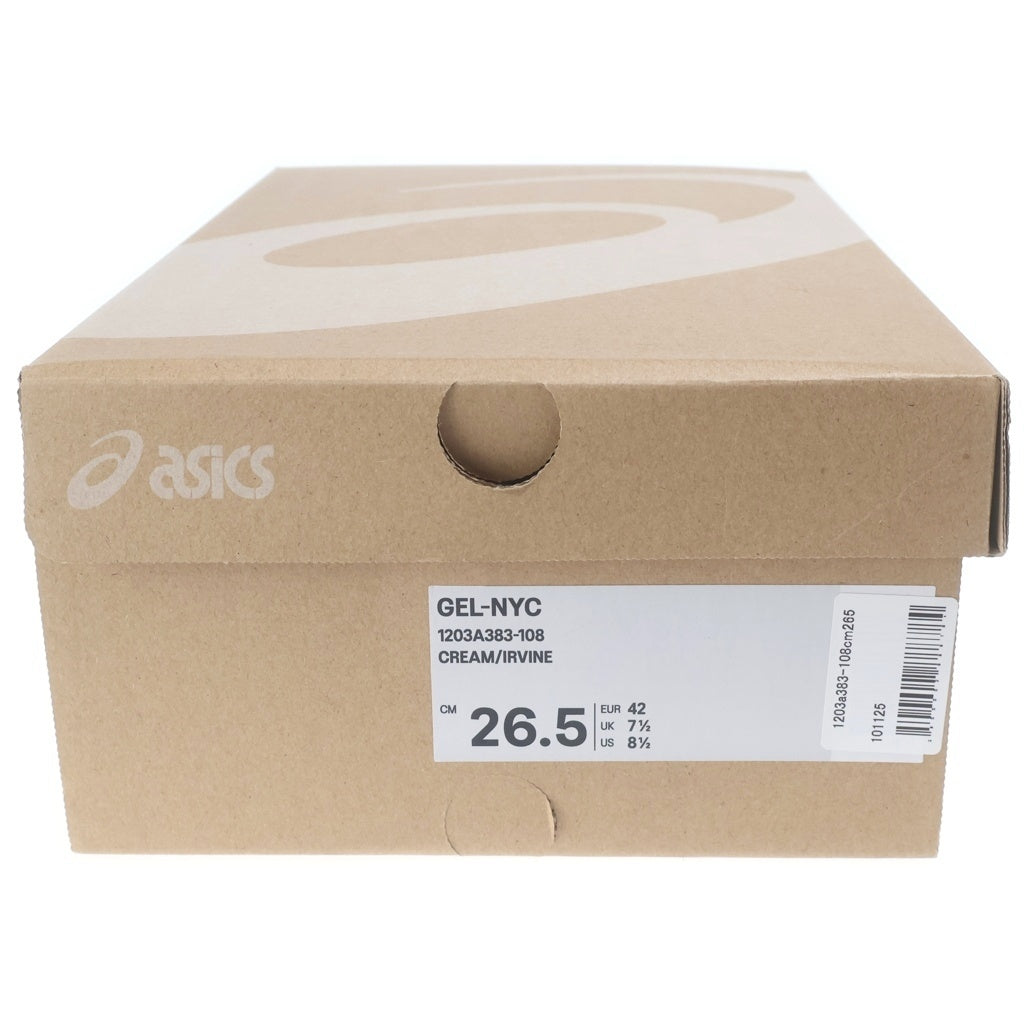 ASICS(アシックス) GEL NYC CREAM LRVINE ゲル クリーム アーバイン ローカットスニーカー マルチ US8.5/26.5cm 1203A383-108