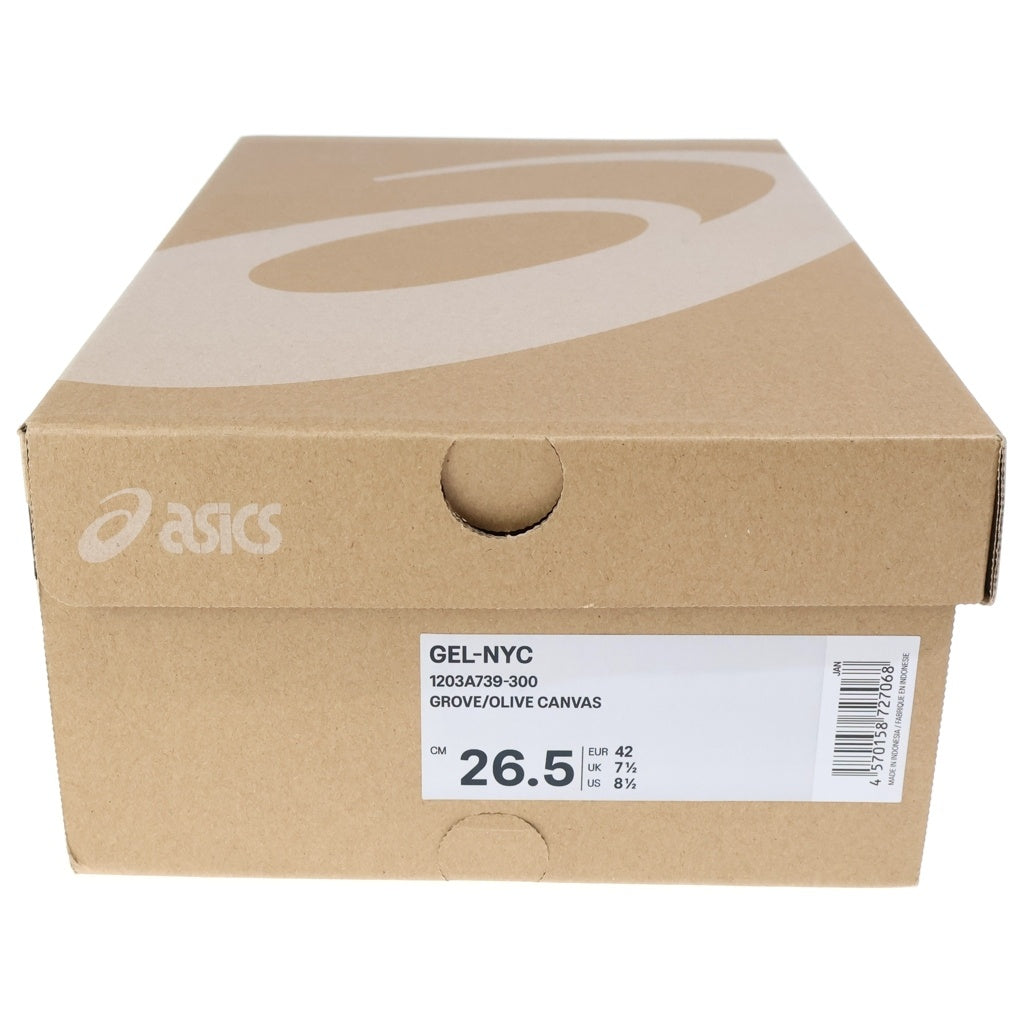 ASICS(アシックス) GEL NYC GROVE OLIVE CANVAS ゲル グローブ オリーブキャンバス ローカットスニーカー グリーン/カーキ US8.5/26.5cm 1203A739-300