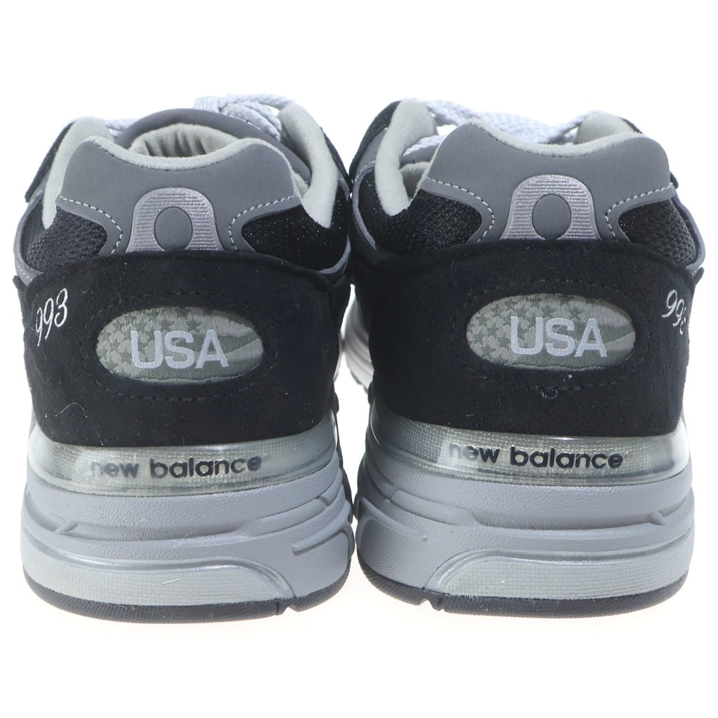 New Balance(ニューバランス) MR993BK スウェード ローカットスニーカー ブラック US8.5/26.5cm