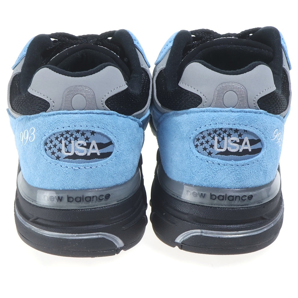 New Balance(ニューバランス) U993BB スウェード ローカットスニーカー ブルー US8.5/26.5cm
