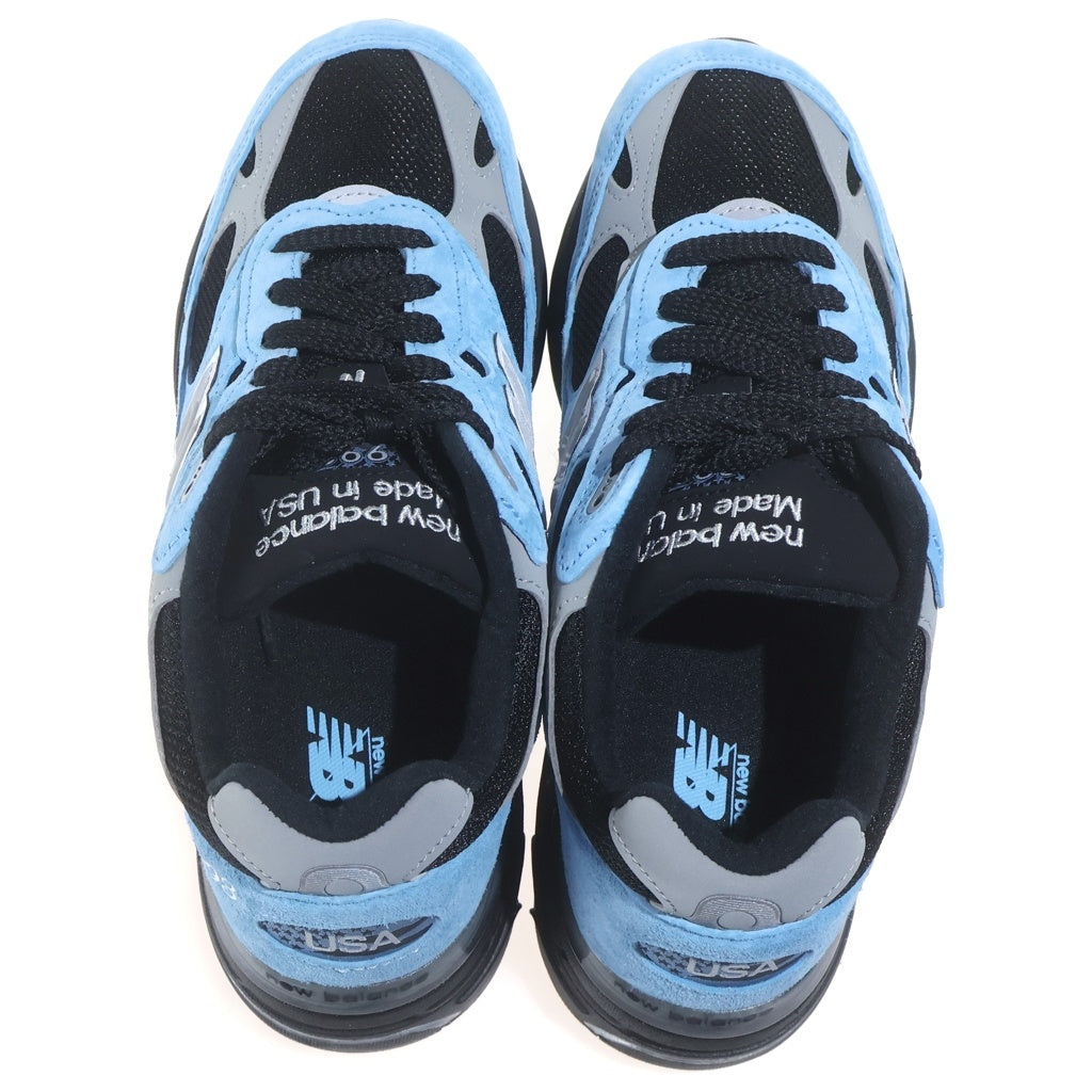 New Balance(ニューバランス) U993BB スウェード ローカットスニーカー ブルー US8.5/26.5cm