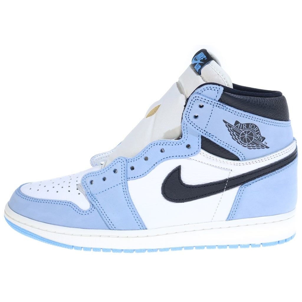NIKE(ナイキ) AIR JORDAN 1 HIGH OG University Blue エアジョーダン1 ユニバーシティーブルー ハイカットスニーカー ブルー/ホワイト US10/28cm 555088-134