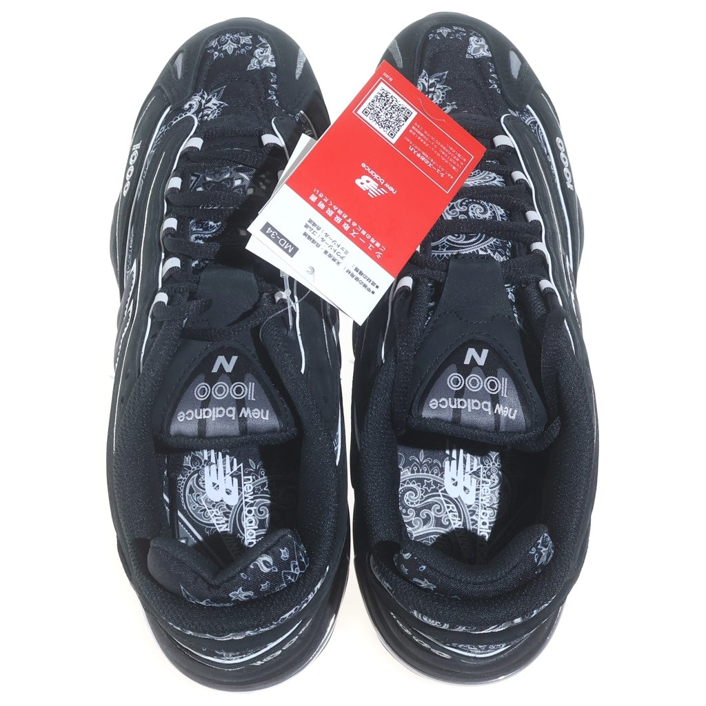 New Balance(ニューバランス) ×ATMOS 1000 M1000AP アトモス バンダナ ローカットスニーカー ブラック US10/28cm
