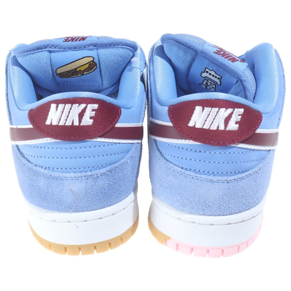 NIKE SB(ナイキエスビー) DUNK LOW PRO PHILADELPHIA PHILLIES DQ4040-400 ダンク プロ フィラデルフィアフィリーズ ローカットスニーカー ブルー US10/28cm