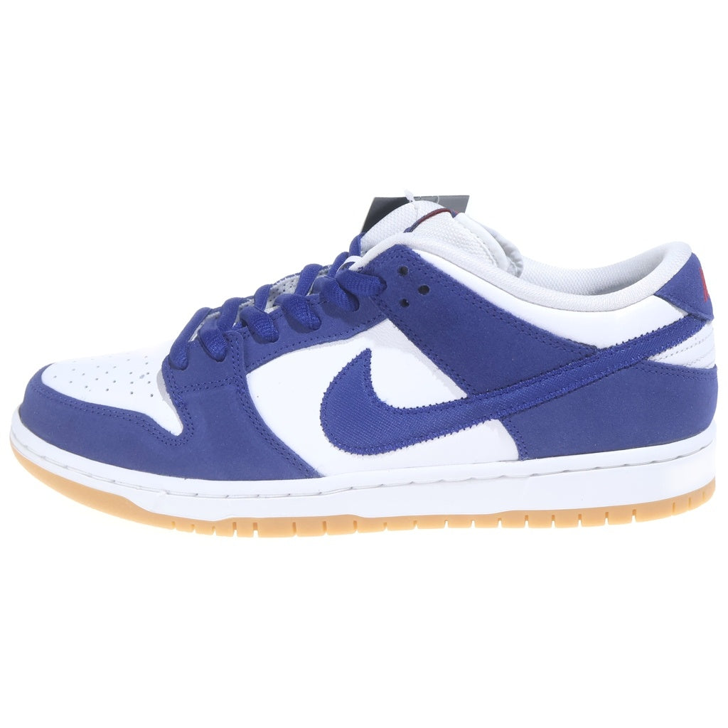 NIKE SB(ナイキエスビー) DUNK LOW PRO PRM LOS ANGELES DODGERS DO9395-400 ダンク ロサンゼルスドジャーズ ローカットスニーカー ブルー US10/28cm