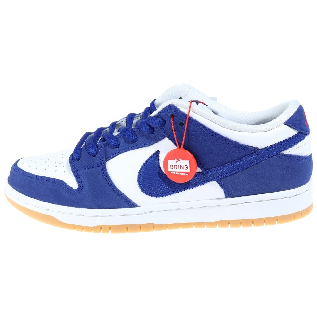 NIKE SB(ナイキエスビー) DUNK LOW PRO PRM LOS ANGELES DODGERS DO9395-400 ダンク ロサンゼルスドジャーズ ローカットスニーカー ブルー US10/28cm