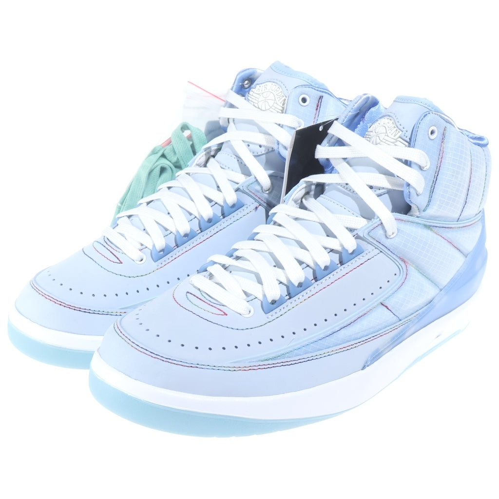 NIKE(ナイキ) ×J.BALVIN AIR JORDAN2 RETRO SP DQ7691-419 Jバルビン エアジョーダン2 レトロ ハイカットスニーカー ブルー US10/28cm