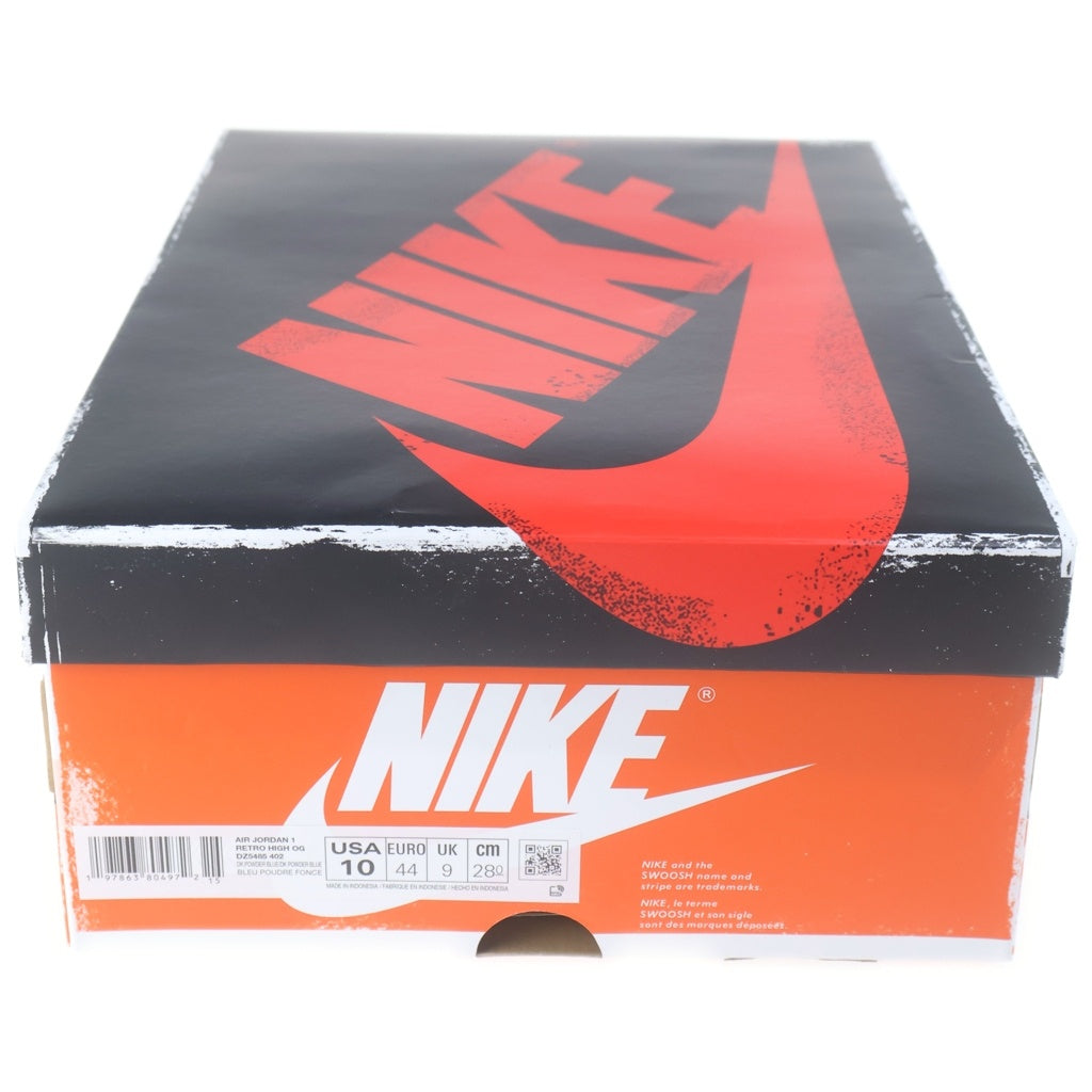 NIKE(ナイキ) AIR JORDAN 1 RETRO HIGH OG UNC REIMAGINED DZ5485-402 エアジョーダン1 レトロ リイマジンド ハイカットスニーカー ホワイト/ブルー US10/28cm