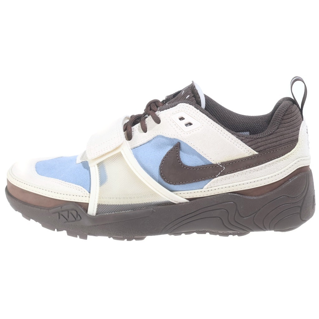 NIKE(ナイキ) ×TRAVIS SCOTT ZOOM FIELD JAXX HQ3072-400 トラヴィススコット ズームフィールドジャックス ローカットスニーカー ブラウン/ブルー US10/28cm