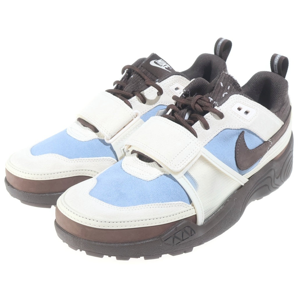 NIKE(ナイキ) ×TRAVIS SCOTT ZOOM FIELD JAXX HQ3072-400 トラヴィススコット ズームフィールドジャックス ローカットスニーカー ブラウン/ブルー US10/28cm